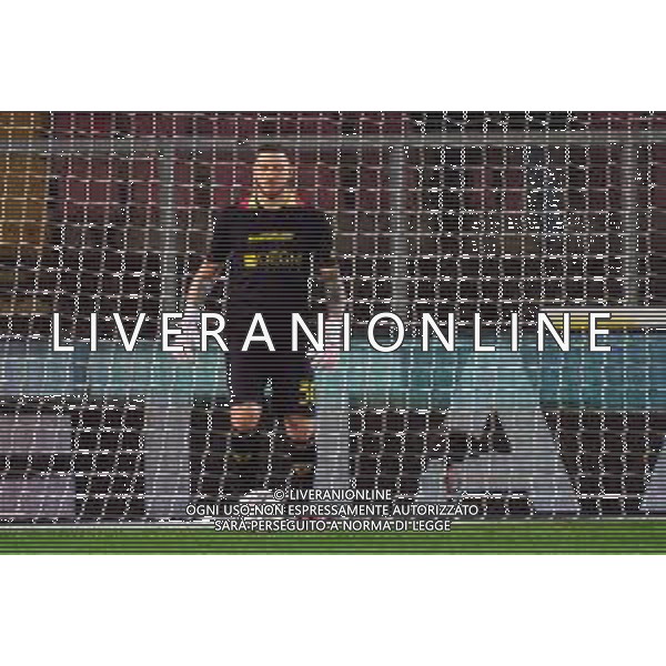 TVEM March 29, 2025 Lecce, Italy - US Lecce vs AS Roma - Italian soccer serie A 2024/25 - Via Del Mare Stadium. In the pic: Wladimiro Falcone of US Lecce ©TVEM Emmanuele Mastrodonato - AGENZIA ALDO LIVERANI SAS