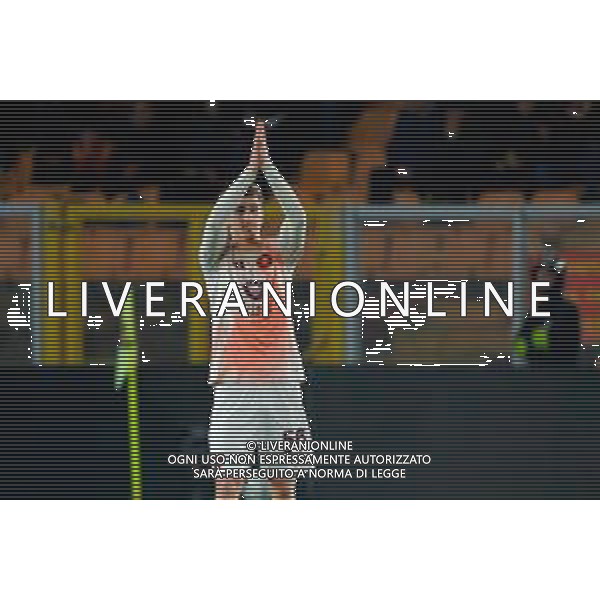 TVEM March 29, 2025 Lecce, Italy - US Lecce vs AS Roma - Italian soccer serie A 2024/25 - Via Del Mare Stadium. In the pic: Alexis Saelemaekers of AS Roma ©TVEM Emmanuele Mastrodonato - AGENZIA ALDO LIVERANI SAS