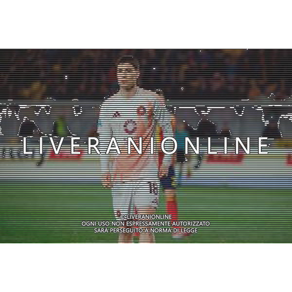 TVEM March 29, 2025 Lecce, Italy - US Lecce vs AS Roma - Italian soccer serie A 2024/25 - Via Del Mare Stadium. In the pic: Matias Soule’ of AS Roma ©TVEM Emmanuele Mastrodonato - AGENZIA ALDO LIVERANI SAS