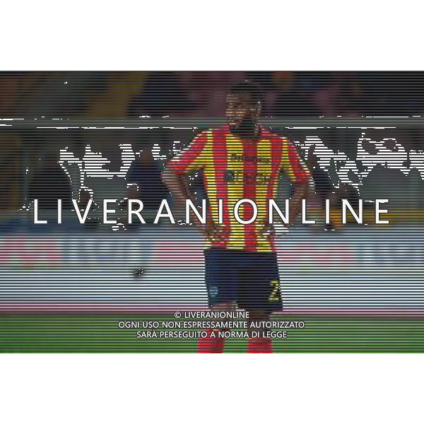 TVEM March 29, 2025 Lecce, Italy - US Lecce vs AS Roma - Italian soccer serie A 2024/25 - Via Del Mare Stadium. In the pic: Lassana Coulibaly of US Lecce ©TVEM Emmanuele Mastrodonato - AGENZIA ALDO LIVERANI SAS