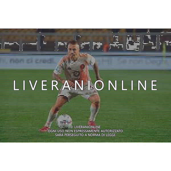 TVEM March 29, 2025 Lecce, Italy - US Lecce vs AS Roma - Italian soccer serie A 2024/25 - Via Del Mare Stadium. In the pic: Angelino of AS Roma ©TVEM Emmanuele Mastrodonato - AGENZIA ALDO LIVERANI SAS