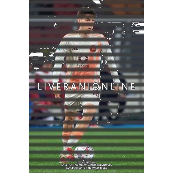 TVEM March 29, 2025 Lecce, Italy - US Lecce vs AS Roma - Italian soccer serie A 2024/25 - Via Del Mare Stadium. In the pic: Matias Soule’ of AS Roma ©TVEM Emmanuele Mastrodonato - AGENZIA ALDO LIVERANI SAS