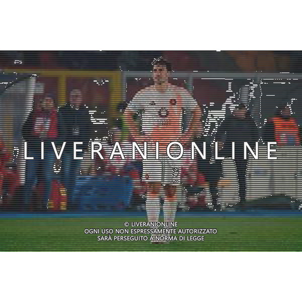 TVEM March 29, 2025 Lecce, Italy - US Lecce vs AS Roma - Italian soccer serie A 2024/25 - Via Del Mare Stadium. In the pic: Mats Hummels of AS Roma ©TVEM Emmanuele Mastrodonato - AGENZIA ALDO LIVERANI SAS