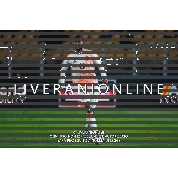 TVEM March 29, 2025 Lecce, Italy - US Lecce vs AS Roma - Italian soccer serie A 2024/25 - Via Del Mare Stadium. In the pic: Evan Ndicka of AS Roma ©TVEM Emmanuele Mastrodonato - AGENZIA ALDO LIVERANI SAS