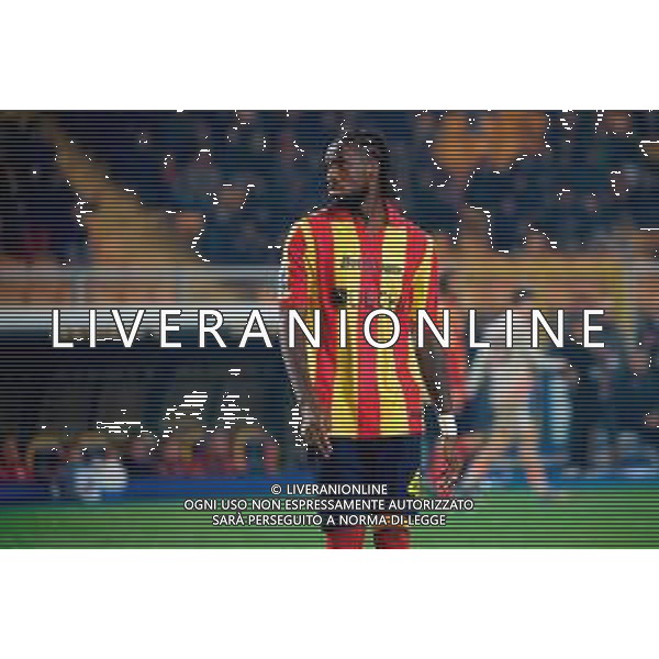 TVEM March 29, 2025 Lecce, Italy - US Lecce vs AS Roma - Italian soccer serie A 2024/25 - Via Del Mare Stadium. In the pic: Kialonda Gaspar of US Lecce ©TVEM Emmanuele Mastrodonato - AGENZIA ALDO LIVERANI SAS