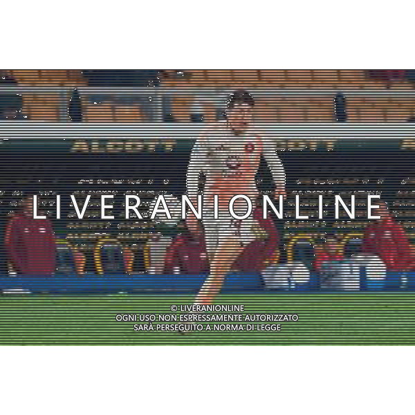 TVEM March 29, 2025 Lecce, Italy - US Lecce vs AS Roma - Italian soccer serie A 2024/25 - Via Del Mare Stadium. In the pic: Eldor Shomurodov of AS Roma ©TVEM Emmanuele Mastrodonato - AGENZIA ALDO LIVERANI SAS