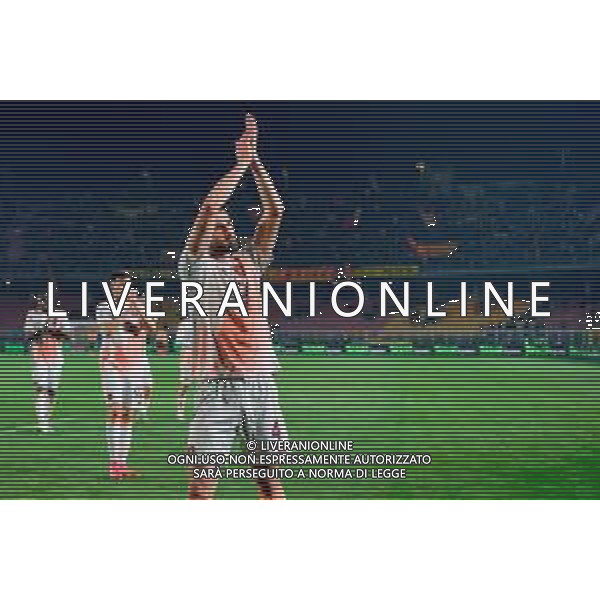 TVEM March 29, 2025 Lecce, Italy - US Lecce vs AS Roma - Italian soccer serie A 2024/25 - Via Del Mare Stadium. In the pic: Bryan Cristante of AS Roma ©TVEM Emmanuele Mastrodonato - AGENZIA ALDO LIVERANI SAS