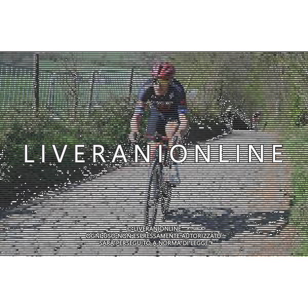 03-04-2025 Allenamento Tour Des Flandres 2025; 2025, Tudor; Trentin, Matteo; Koppenberg; ©SIROTTI - AGENZIA ALDO LIVERANI SAS