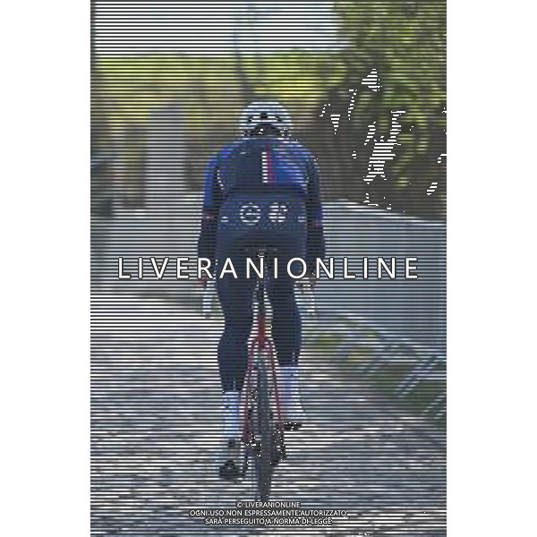 03-04-2025 Allenamento Tour Des Flandres 2025; 2025, Groupama - Fdj; Kung, Stefan; Koppenberg; ©SIROTTI - AGENZIA ALDO LIVERANI SAS