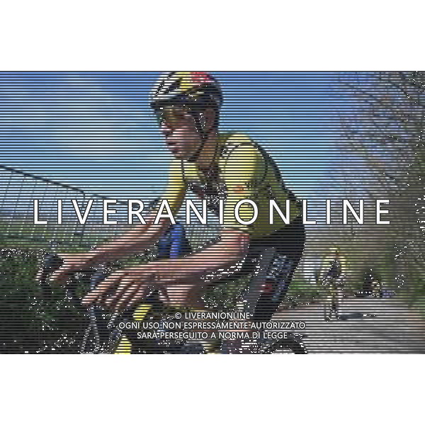 04-04-2025 Allenamento 2 Tour Des Flandres 2025; 2025, Visma - Lease A Bike; Van Aert, Wout; Koppenberg;