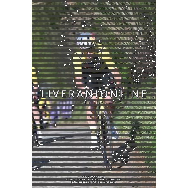 04-04-2025 Allenamento 2 Tour Des Flandres 2025; 2025, Visma - Lease A Bike; Van Aert, Wout; Koppenberg;