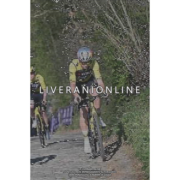 04-04-2025 Allenamento 2 Tour Des Flandres 2025; 2025, Visma - Lease A Bike; Van Aert, Wout; Koppenberg;