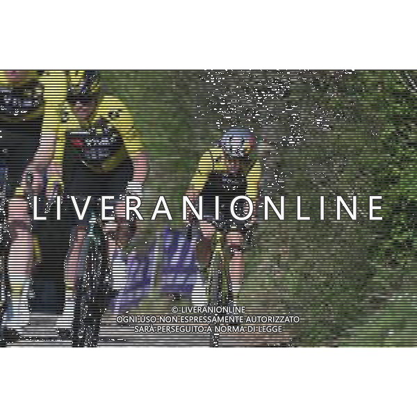 04-04-2025 Allenamento 2 Tour Des Flandres 2025; 2025, Visma - Lease A Bike; Van Aert, Wout; Koppenberg;