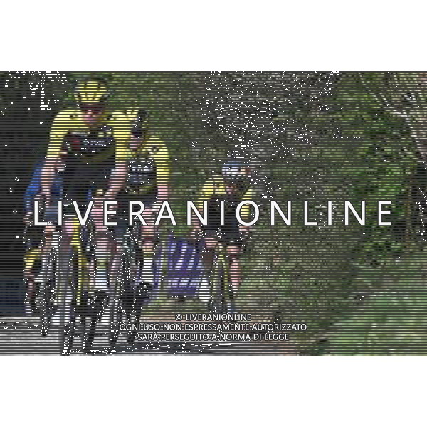 04-04-2025 Allenamento 2 Tour Des Flandres 2025; 2025, Visma - Lease A Bike; Van Aert, Wout; Koppenberg;