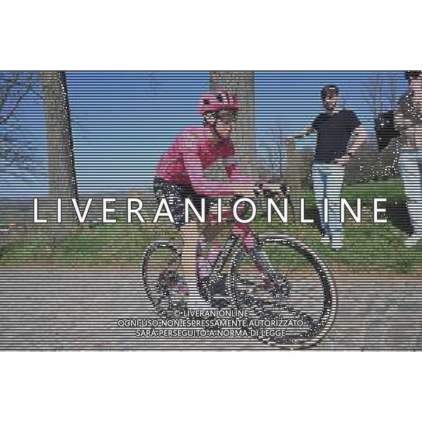 04-04-2025 Allenamento 2 Tour Des Flandres 2025; 2025, Ef Education - Easypost; Powless, Neilson; Koppenberg;