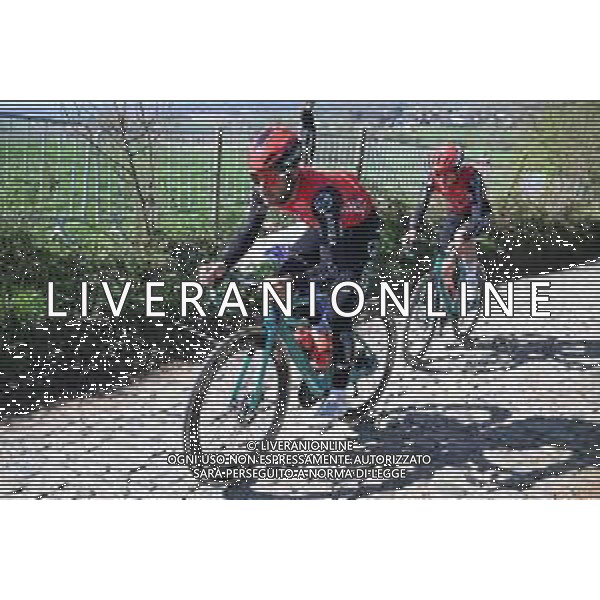 04-04-2025 Allenamento 2 Tour Des Flandres 2025; 2025, Arkea - Beb Hotel; Mozzato, Luca; Koppenberg;