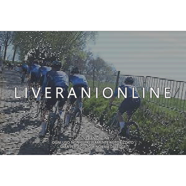 04-04-2025 Allenamento 2 Tour Des Flandres 2025; 2025, Israel - Premier Tech; Koppenberg;
