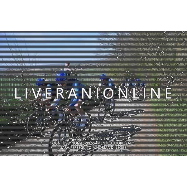 04-04-2025 Allenamento 2 Tour Des Flandres 2025; 2025, Israel - Premier Tech; Koppenberg;