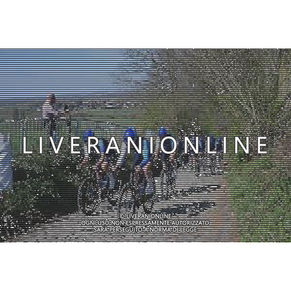 04-04-2025 Allenamento 2 Tour Des Flandres 2025; 2025, Israel - Premier Tech; Koppenberg;