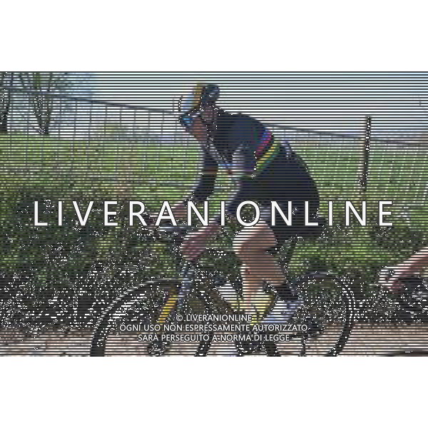 04-04-2025 Allenamento 2 Tour Des Flandres 2025; Museeuw, Johan; Koppenberg;
