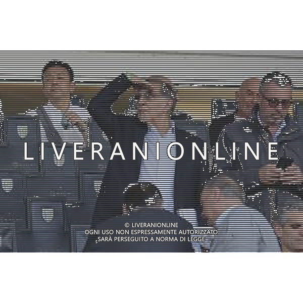The President of Senato Ignazio La Russa during Parma Calcio vs Internazionale FC, 31° Serie A Enilive 2024-25 game at Ennio Tardini stadium in Parma (PR), Italy, on April 05, 2025. (Photo by Davide Casentini)- AGENZIA ALDO LIVERANI SAS