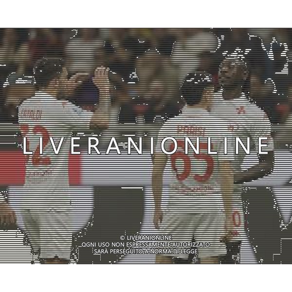 ESULTANZA DOPO IL GOL DI MOISE KEAN -Milan vs Fiorentina Campionato calcio Serie A 05.04.2025 ©PAOLO GIAMPIETRI - AGENZIA ALDO LIVERANI SAS