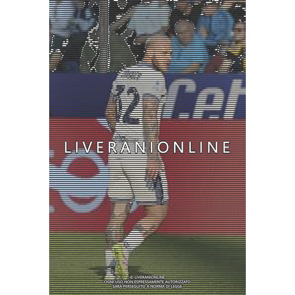 Federico Dimarco of Inter FC during Parma Calcio vs Internazionale FC, 31° Serie A Enilive 2024-25 game at Ennio Tardini stadium in Parma (PR), Italy, on April 05, 2025. (Photo by Davide Casentini)- AGENZIA ALDO LIVERANI SAS