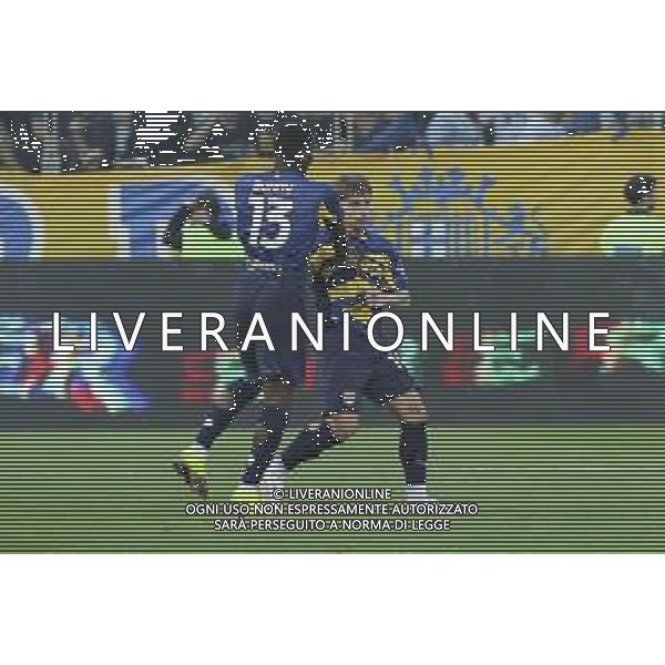 Adrian Bernabe’ of Parma AC celebrates after scoring during Parma Calcio vs Internazionale FC, 31° Serie A Enilive 2024-25 game at Ennio Tardini stadium in Parma (PR), Italy, on April 05, 2025. (Photo by Davide Casentini)- AGENZIA ALDO LIVERANI SAS