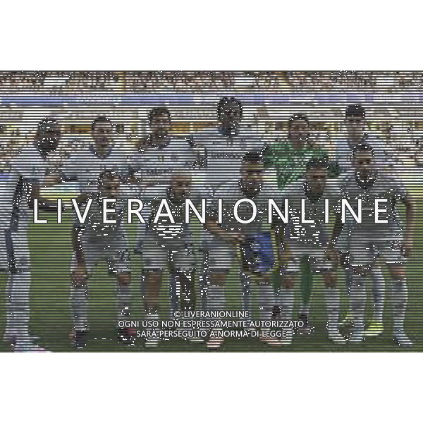 Formazione squadra - Inter team photo during Parma Calcio vs Internazionale FC, 31° Serie A Enilive 2024-25 game at Ennio Tardini stadium in Parma (PR), Italy, on April 05, 2025. (Photo by Davide Casentini)- AGENZIA ALDO LIVERANI SAS