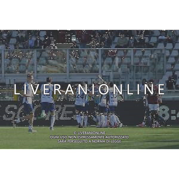 TVMV-Torino 06.04.2025 Stadio Grande Torino @Manuela Viganti/Ag. Aldo Liverani sas Torino vs Hellas Verona Campionato Calcio Serie A Enilive 2024/2025 31a giornata Nella foto: esultanza verona ©TVMV Viganti - AGENZIA ALDO LIVERANI SAS