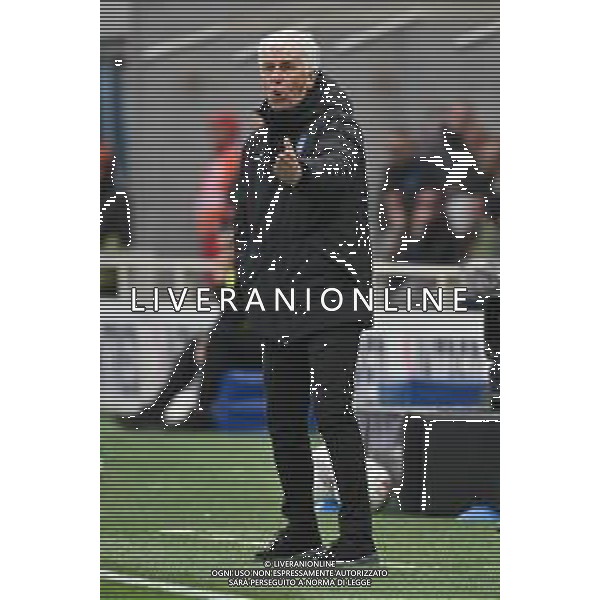 TVRG Atalanta vs Lazio nella foto Gian Piero Gasperini allenatore Atalanta Bergamo 06-04-2025 Gewiss Stadium Campionato Serie A Enilive - 31a giornata foto Roberto Garavaglia/Agenzia Aldo Liverani sas