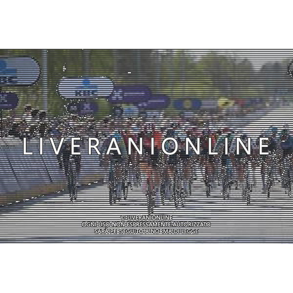 06-04-2025 Tour Des Flandres; 2025, Ineos Grenadiers; Ganna, Filippo; Oudenaarde; ©SIROTTI - AGENZIA ALDO LIVERANI SAS