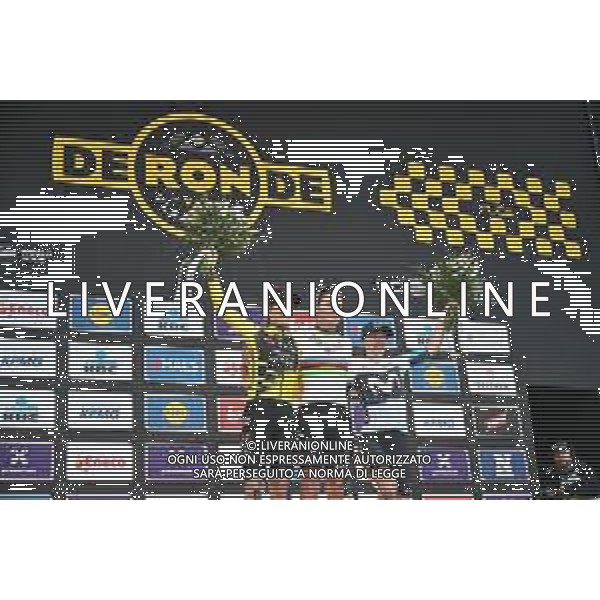 06-04-2025 Tour Des Flandres Women; 2025, Sd Worx - Protime; 2025, Visma - Lease A Bike Women; 2025, Movistar Women; Kopecky, Lotte; Ferrand Prevot, Pauline; Lippert, Liane; Oudenaarde; ©SIROTTI - AGENZIA ALDO LIVERANI SAS