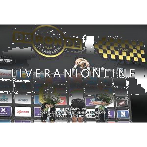 06-04-2025 Tour Des Flandres Women; 2025, Sd Worx - Protime; 2025, Visma - Lease A Bike Women; 2025, Movistar Women; Kopecky, Lotte; Ferrand Prevot, Pauline; Lippert, Liane; Oudenaarde; ©SIROTTI - AGENZIA ALDO LIVERANI SAS