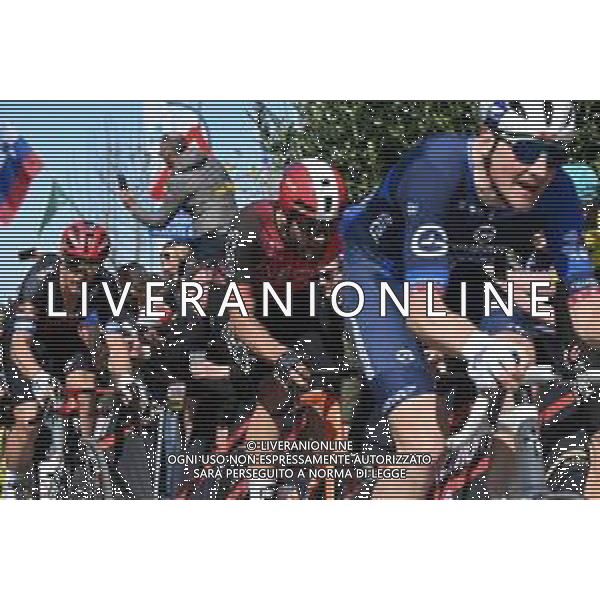 06-04-2025 Tour Des Flandres; 2025, Ineos Grenadiers; 2025, Tudor; Ganna, Filippo; Trentin, Matteo; Old Kwaremont; ©SIROTTI - AGENZIA ALDO LIVERANI SAS