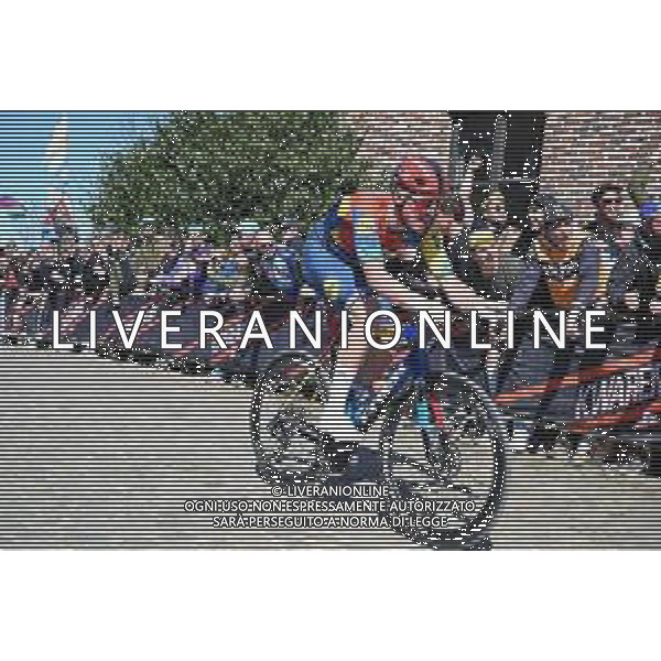 06-04-2025 Tour Des Flandres; 2025, Lidl - Trek; Pedersen, Mads; Old Kwaremont; ©SIROTTI - AGENZIA ALDO LIVERANI SAS