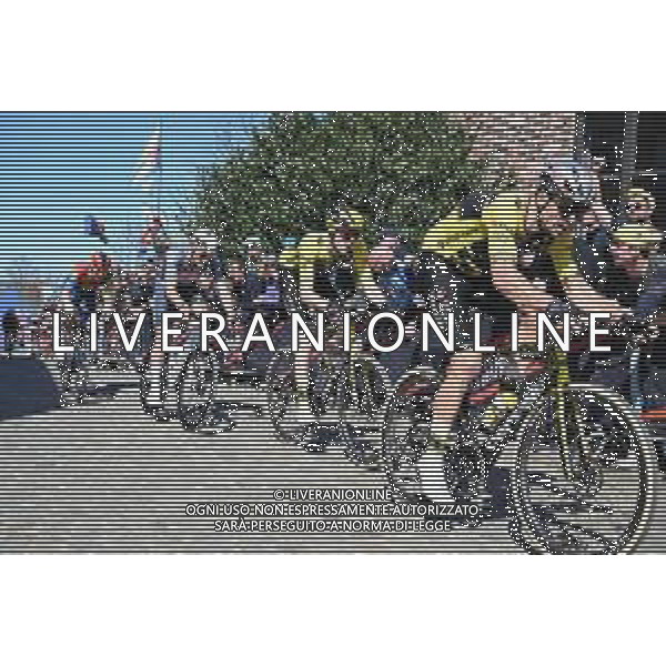 06-04-2025 Tour Des Flandres; 2025, Visma - Lease A Bike; Van Aert, Wout; Jorgenson, Matteo; Old Kwaremont; ©SIROTTI - AGENZIA ALDO LIVERANI SAS