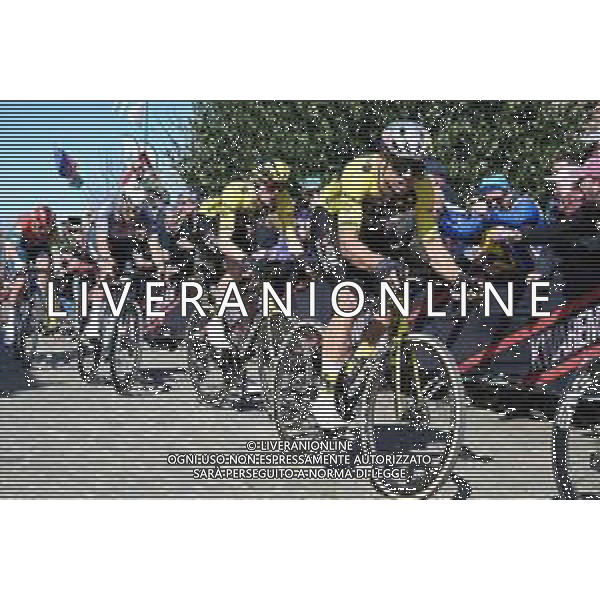 06-04-2025 Tour Des Flandres; 2025, Visma - Lease A Bike; Van Aert, Wout; Jorgenson, Matteo; Old Kwaremont; ©SIROTTI - AGENZIA ALDO LIVERANI SAS