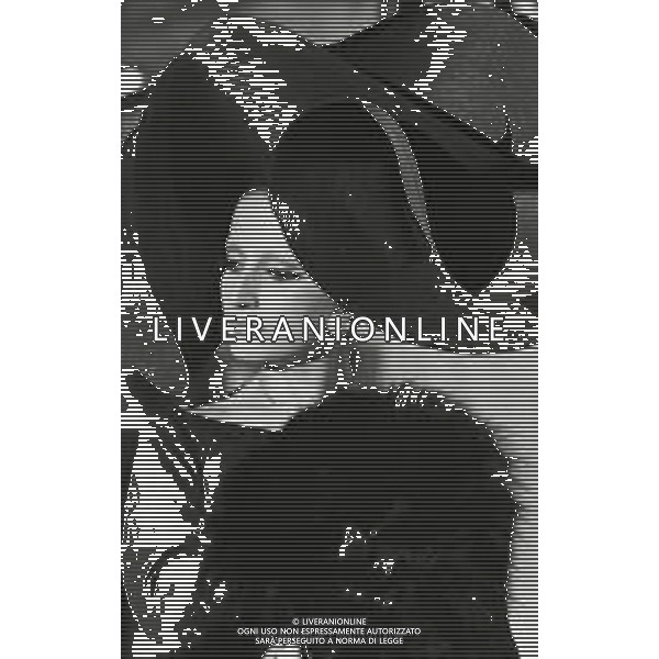 NEG-RETROSPETTIVA MINA MAZZINI CANTANTE NELLA FOTO MINA MAZZINI NELL\'ANNO 1965  FOTO PIERO PASCUTTINI -ARCHIVIO GIOVANNI LIVERANI-AG ALDO LIVERANI SAS  