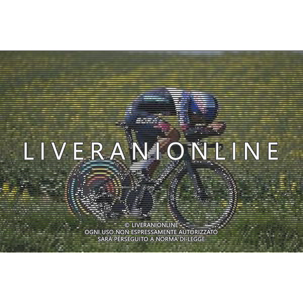07-04-2025 Itzulia Basque Country; Tappa 01 Vitoria Gasteiz - Baskonia Alaves; 2025, Red Bull - Bora Hansgrohe; Martinez Poveda, Daniel Felipe; ©SIROTTI - AGENZIA ALDO LIVERANI SAS