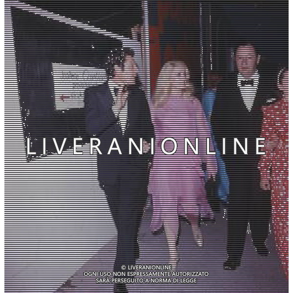 COL-RETROSPETTIVA CATHERINE DENEUVE ATTRICE NELLA FOTO CATHERINE DENEUVE E MARCELLO MASTROIANNI E PHILIPPE NOIRET A CANNES NELL\'ANNO 1973 AG ALDO LIVERANI SAS