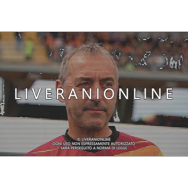 TVEM April 06, 2025 Lecce, Italy - US Lecce vs Venezia FC - Italian soccer serie A 2024/25 - Via Del Mare Stadium. In the pic: coach Marco Giampaolo of US Lecce ©TVEM Emmanuele Mastrodonato - AGENZIA ALDO LIVERANI SAS