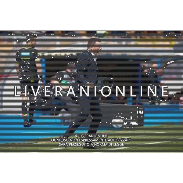 TVEM April 06, 2025 Lecce, Italy - US Lecce vs Venezia FC - Italian soccer serie A 2024/25 - Via Del Mare Stadium. In the pic: coach Eusebio Di Francesco of Venezia FC ©TVEM Emmanuele Mastrodonato - AGENZIA ALDO LIVERANI SAS