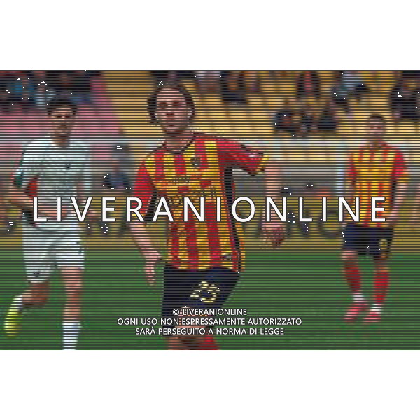 TVEM April 06, 2025 Lecce, Italy - US Lecce vs Venezia FC - Italian soccer serie A 2024/25 - Via Del Mare Stadium. In the pic: Antonino Gallo of US Lecce ©TVEM Emmanuele Mastrodonato - AGENZIA ALDO LIVERANI SAS