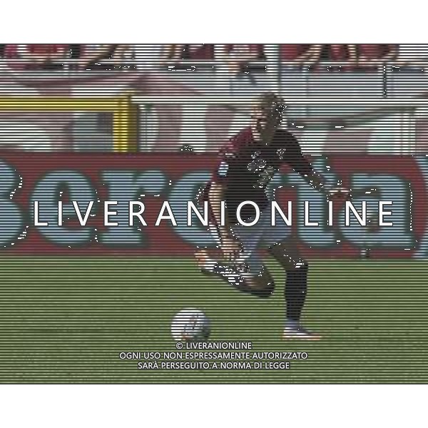 Marcus Holmgren Pedersen of Torino FC play the ball during Torino FC vs Hellas Verona FC, 31° Serie A Enilive 2024-25 game at Olimpic stadium - Grande Torino in Torino (TO), Italy, on April 06, 2025. (Photo by Davide Casentini)- AGENZIA ALDO LIVERANI SAS