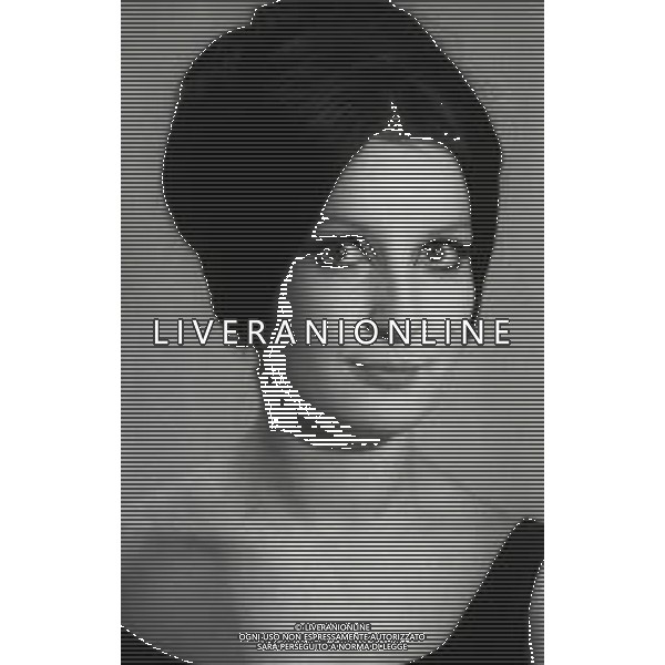 NEG-RETROSPETTIVA MINA MAZZINI CANTANTE NELLA FOTO MINA MAZZINI NELL\'ANNO 1963 AG ALDO LIVERANI SAS