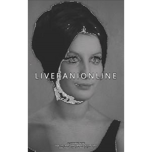 NEG-RETROSPETTIVA MINA MAZZINI CANTANTE NELLA FOTO MINA MAZZINI NELL\'ANNO 1963 AG ALDO LIVERANI SAS