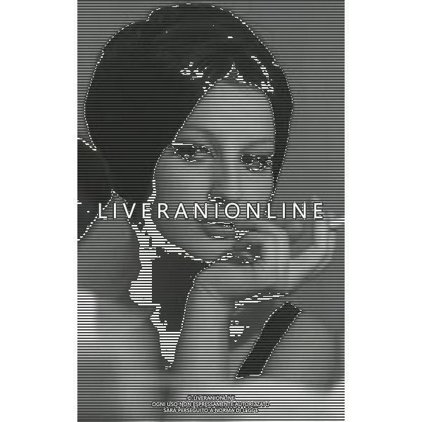 NEG-RETROSPETTIVA MINA MAZZINI CANTANTE NELLA FOTO MINA MAZZINI NELL\'ANNO 1963 AG ALDO LIVERANI SAS