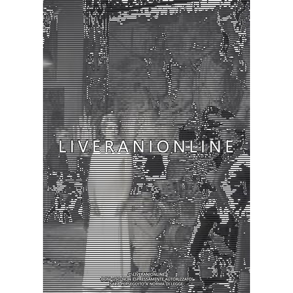 NEG-RETROSPETTIVA MINA MAZZINI CANTANTE NELLA FOTO MINA MAZZINI NELL\'ANNO 1965 FOTO PIERO PASCUTTINI-ARCHIVIO GIOVANNI LIVERANI-AG ALDO LIVERANI SAS