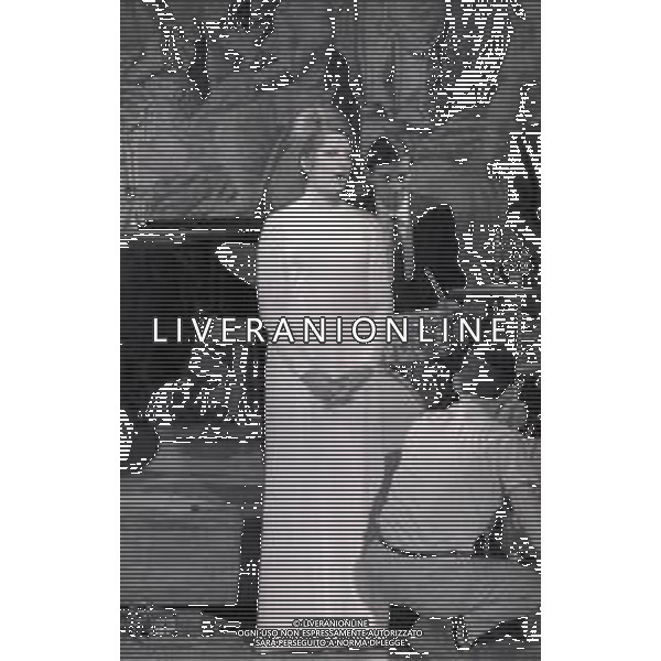 NEG-RETROSPETTIVA MINA MAZZINI CANTANTE NELLA FOTO MINA MAZZINI NELL\'ANNO 1965 FOTO PIERO PASCUTTINI-ARCHIVIO GIOVANNI LIVERANI-AG ALDO LIVERANI SAS